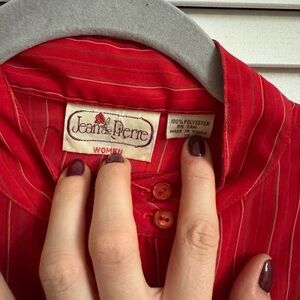 Vintage Jean De Pierre Button Up